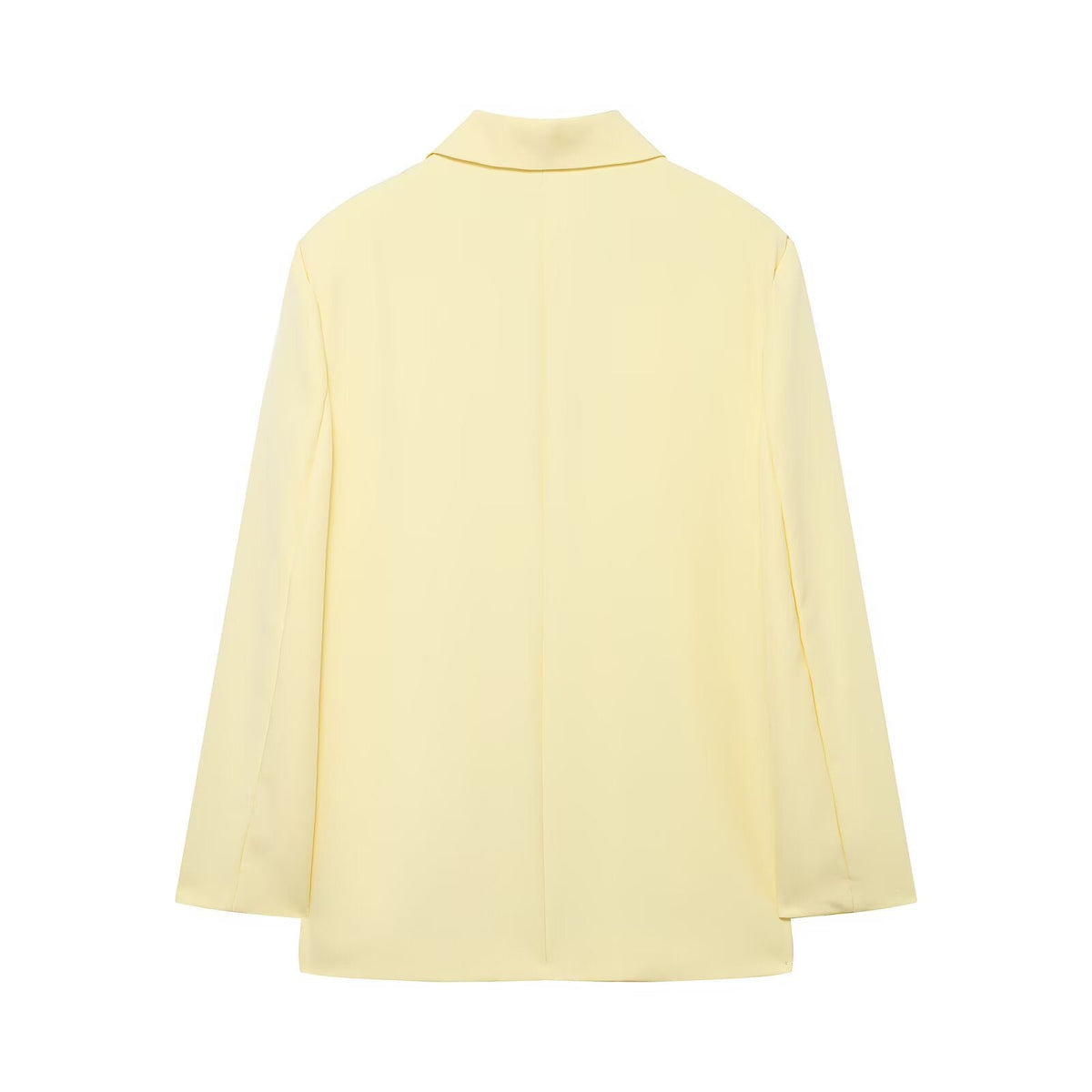 Women's Jacket Pastel Yellow Oversized Blazer BYMANYC ® New York WALL STREET LEMON SINGLE-BREASTED - New Collection