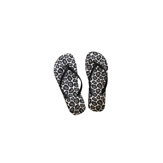 Toe Post Flats Slippers Black