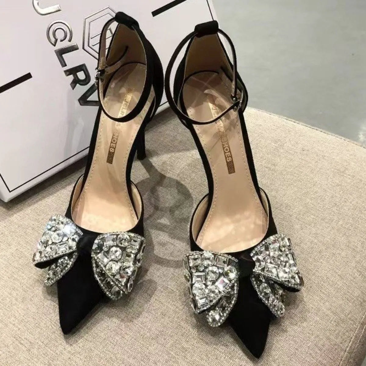 Point Toe Stiletto Pumps