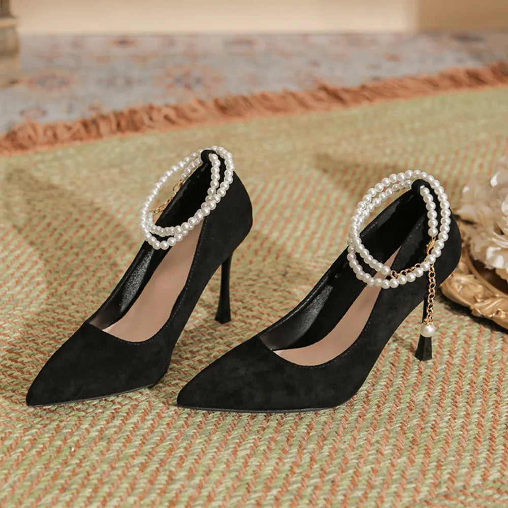 Point Toe High Heel Pumps