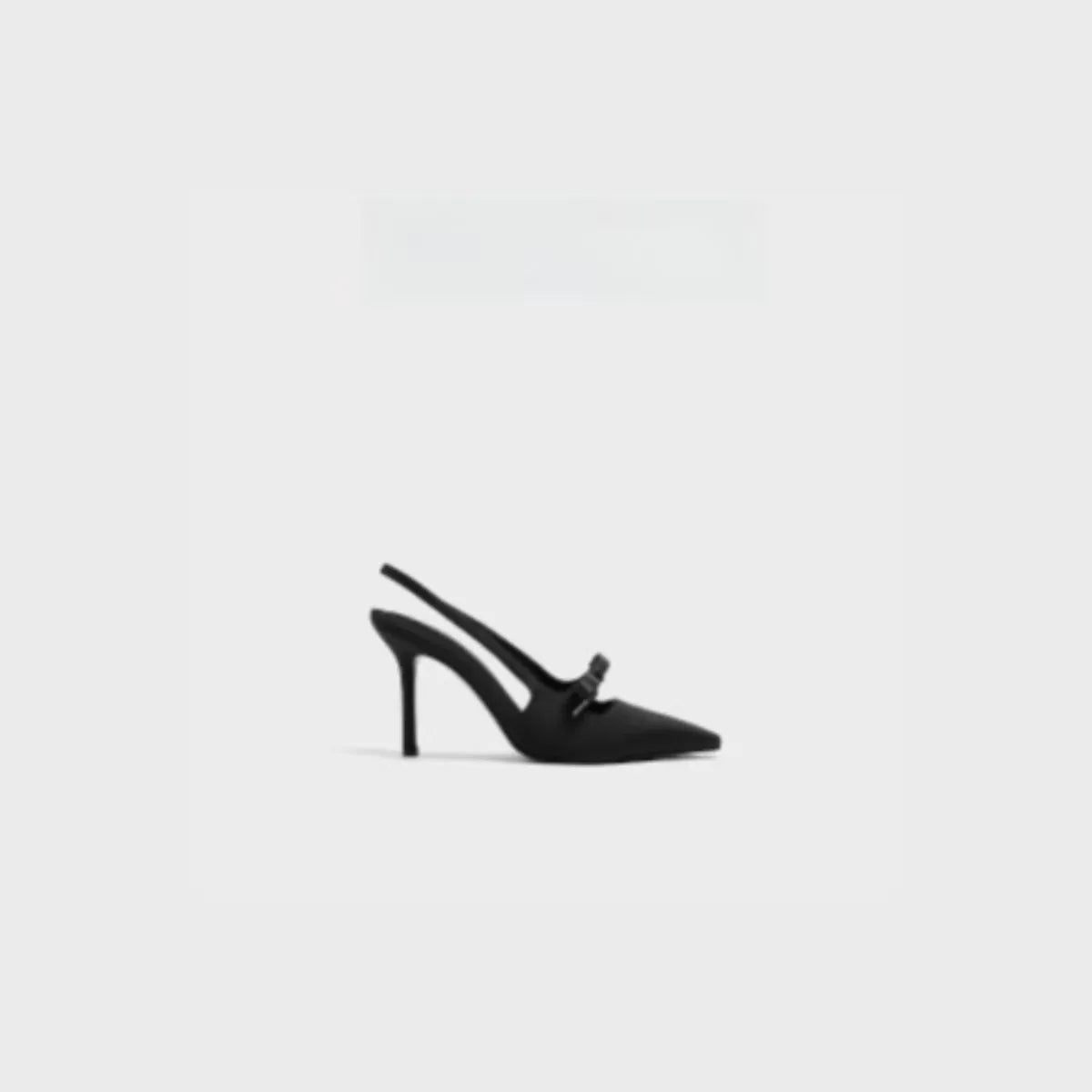 Point Toe Stiletto Pumps Black