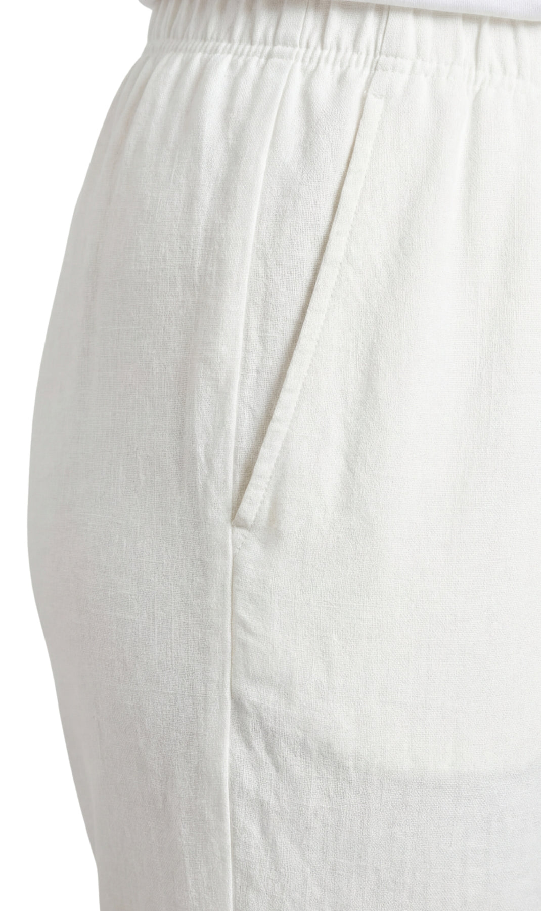Womens Classic Poly Knit Pants - Pull On Slacks with Elastic Waist
