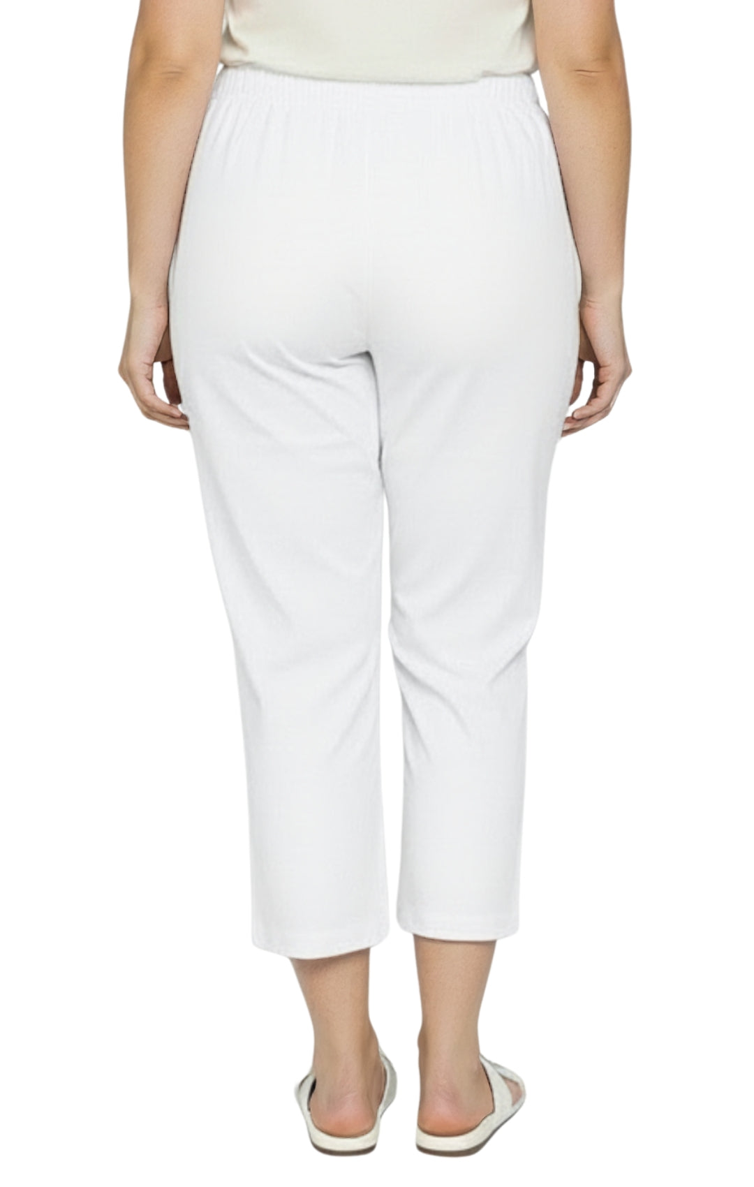 Women’s Lightweight Stretch Denim Capri Pants – Comfortable Everyday Fit