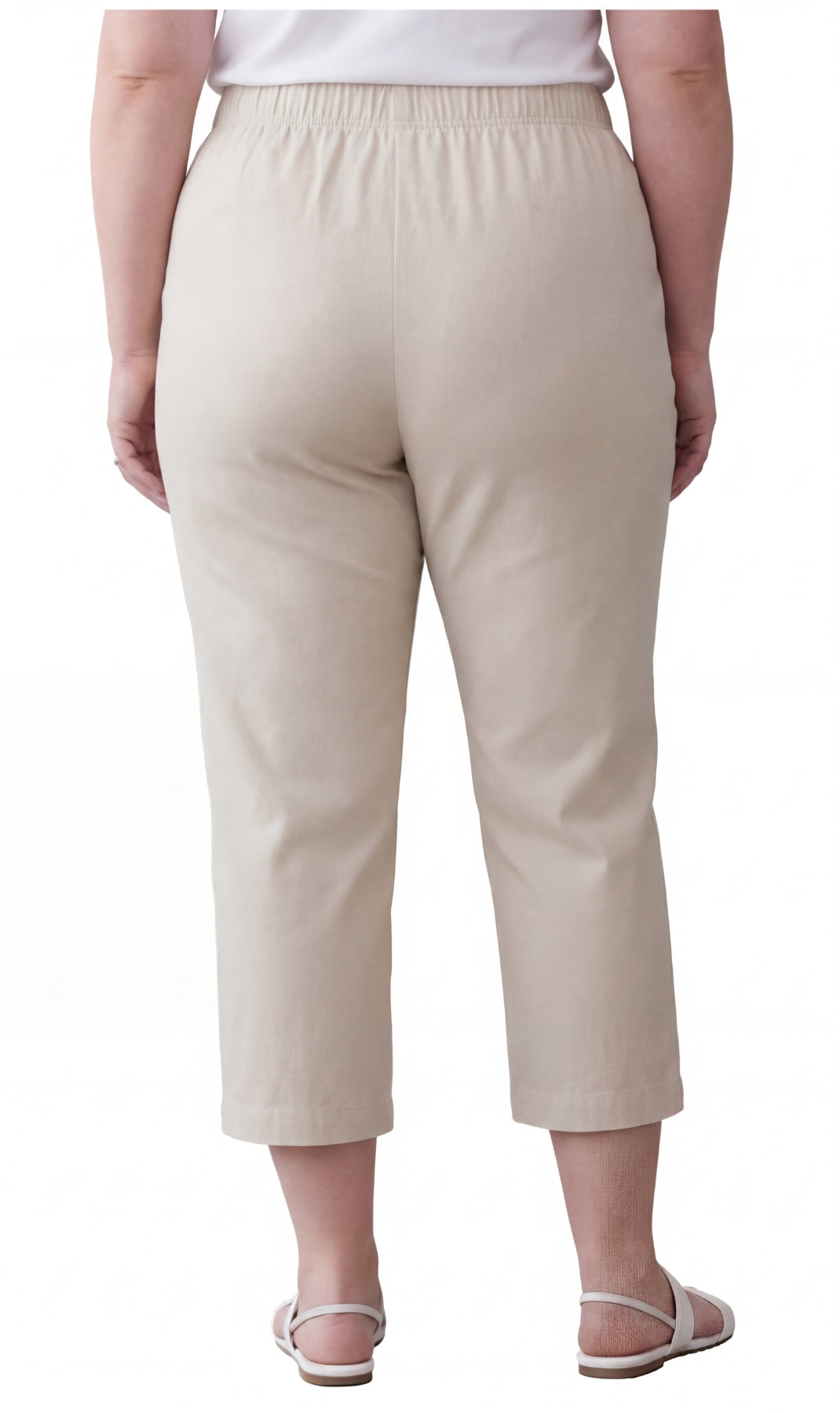 Women’s Lightweight Stretch Denim Capri Pants – Comfortable Everyday Fit
