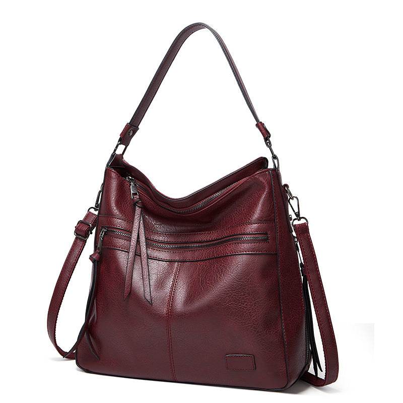 Women's European Temperament Shoulder Messenger Bag - Elegant Crossbody Handbag