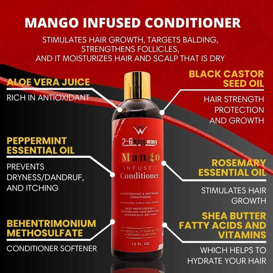 Infused Mango Conditioner (12 FL OZ)  Premium Quality