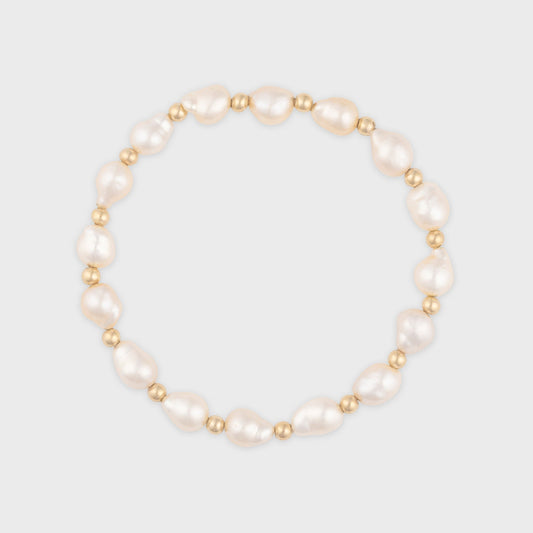 baroque pearl bracelet
