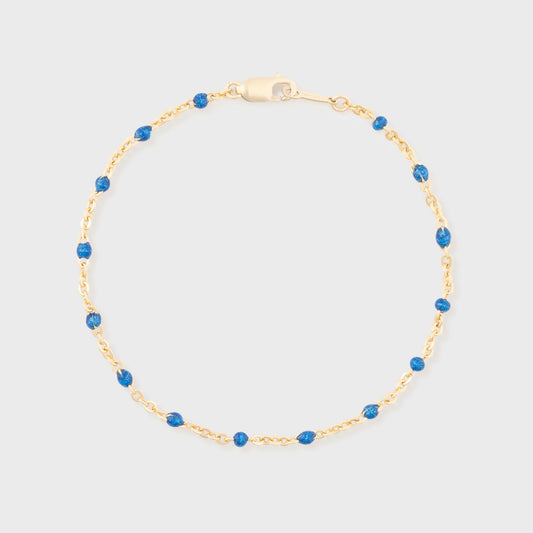 blue daisy bracelet