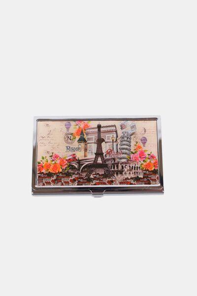 Nicole Lee USA Printed Business Card Case Europe One Size