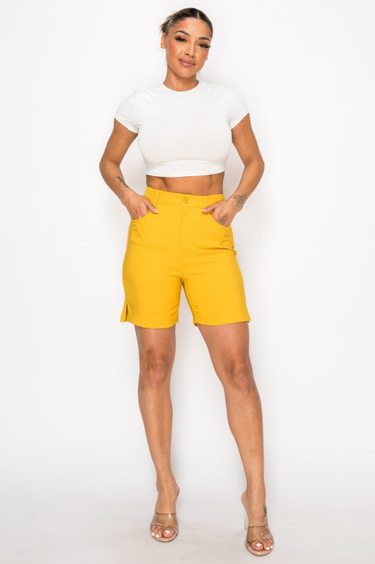 Golf Straight Dressy Bermuda See size chart under “more details”
