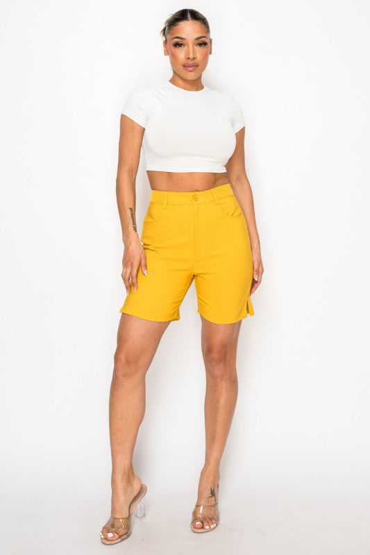 Golf Straight Dressy Bermuda See size chart under “more details”