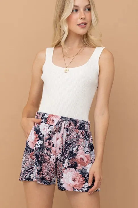 And The Why Wrinkle-free Stretchy Cooling Fabric Shorts