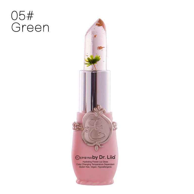 Lip Gloss - Hydrating Lip Butter, Lip Balm green flower #5