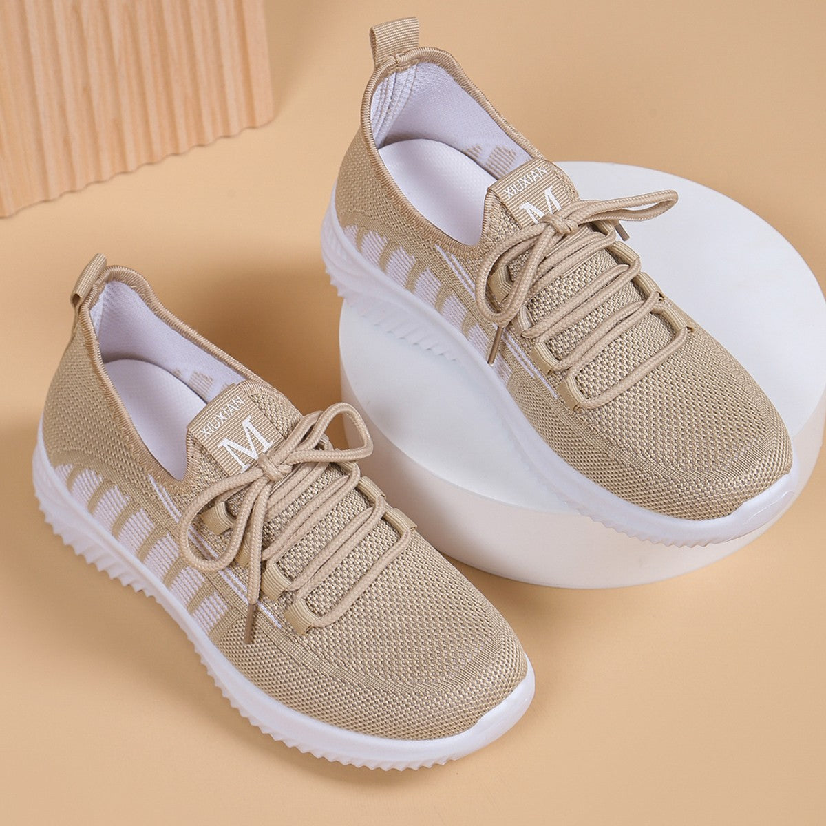 Round Toe Flats Athletic
