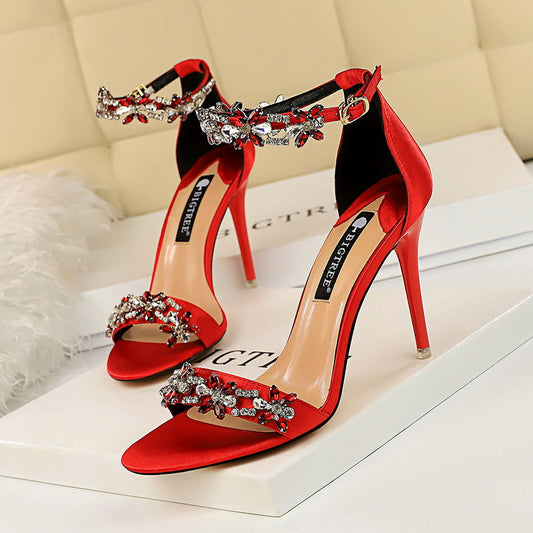 Sexy party high heels women shoes stiletto high heels See size chart under “more details”