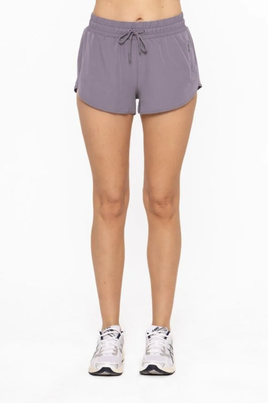 MONO B Drawcord Mini Shorts