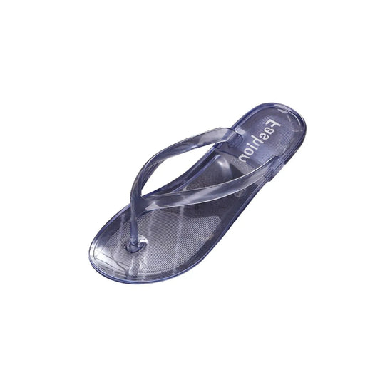 Toe Post Flats Slippers Gray