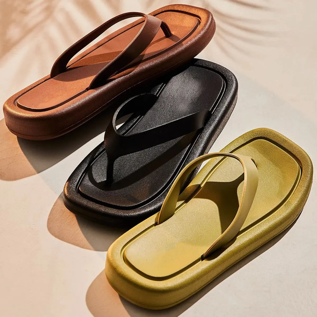 Toe Post Flats Slippers