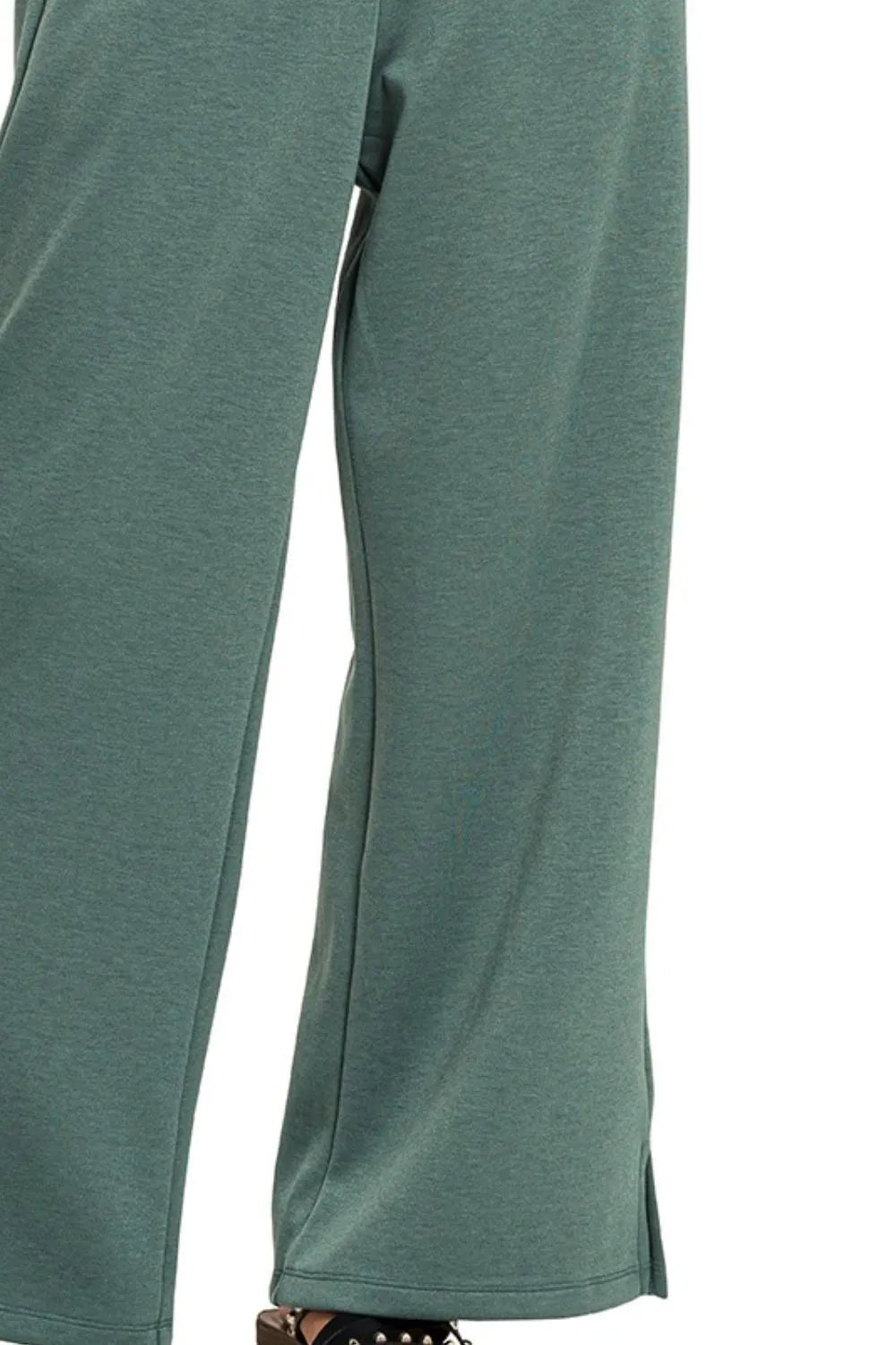 Zenana Scuba Drawstring Pants
