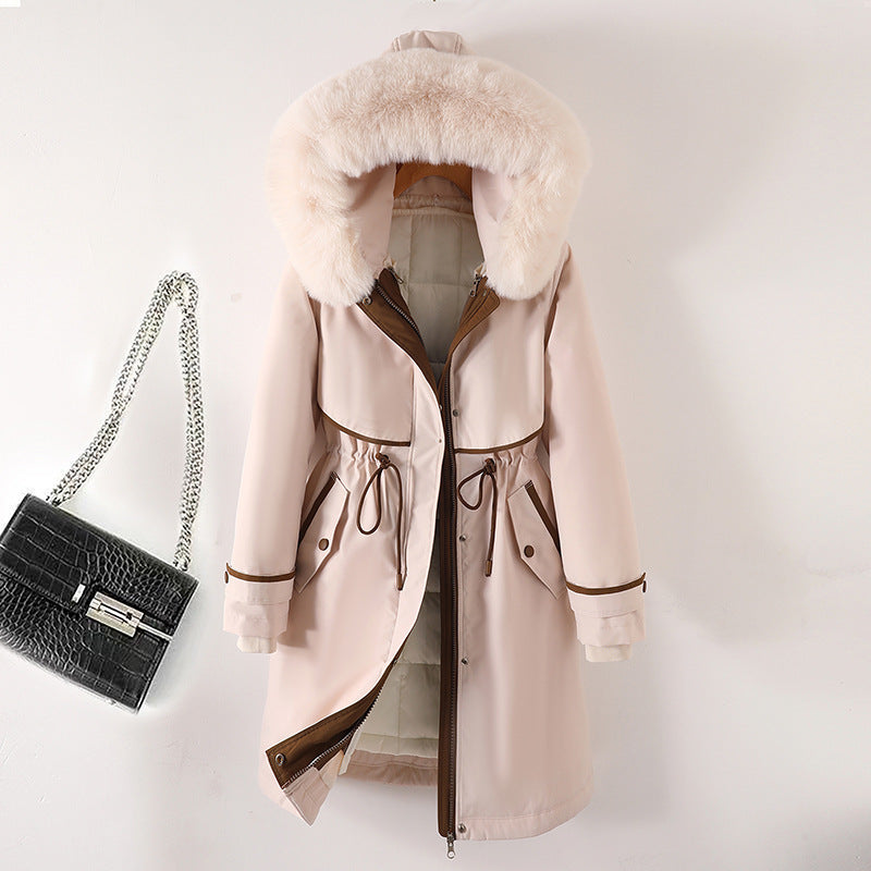 Mid-length Cotton Clothing Winter Cotton-padded Coat Down Cotton-padded Jacket For Women