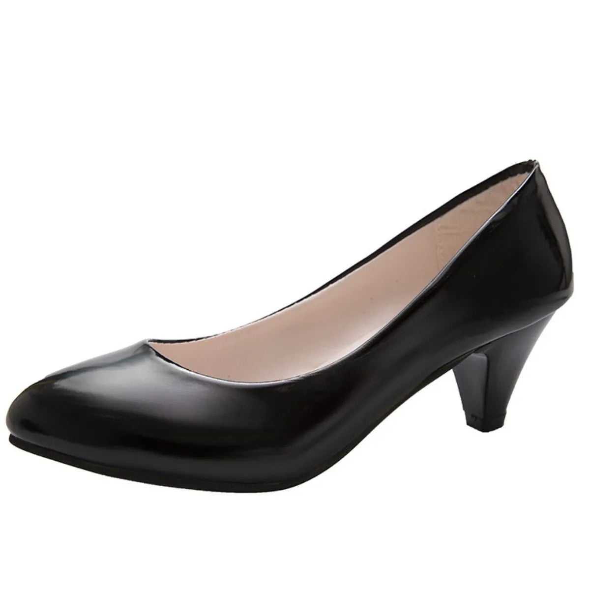 Point Toe Kitten Heels Pumps