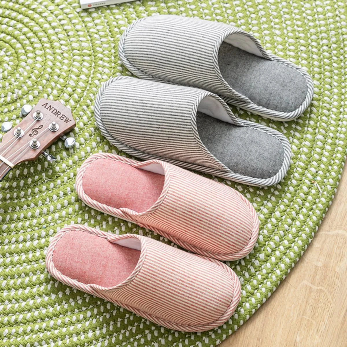 Round Toe Flats Slippers