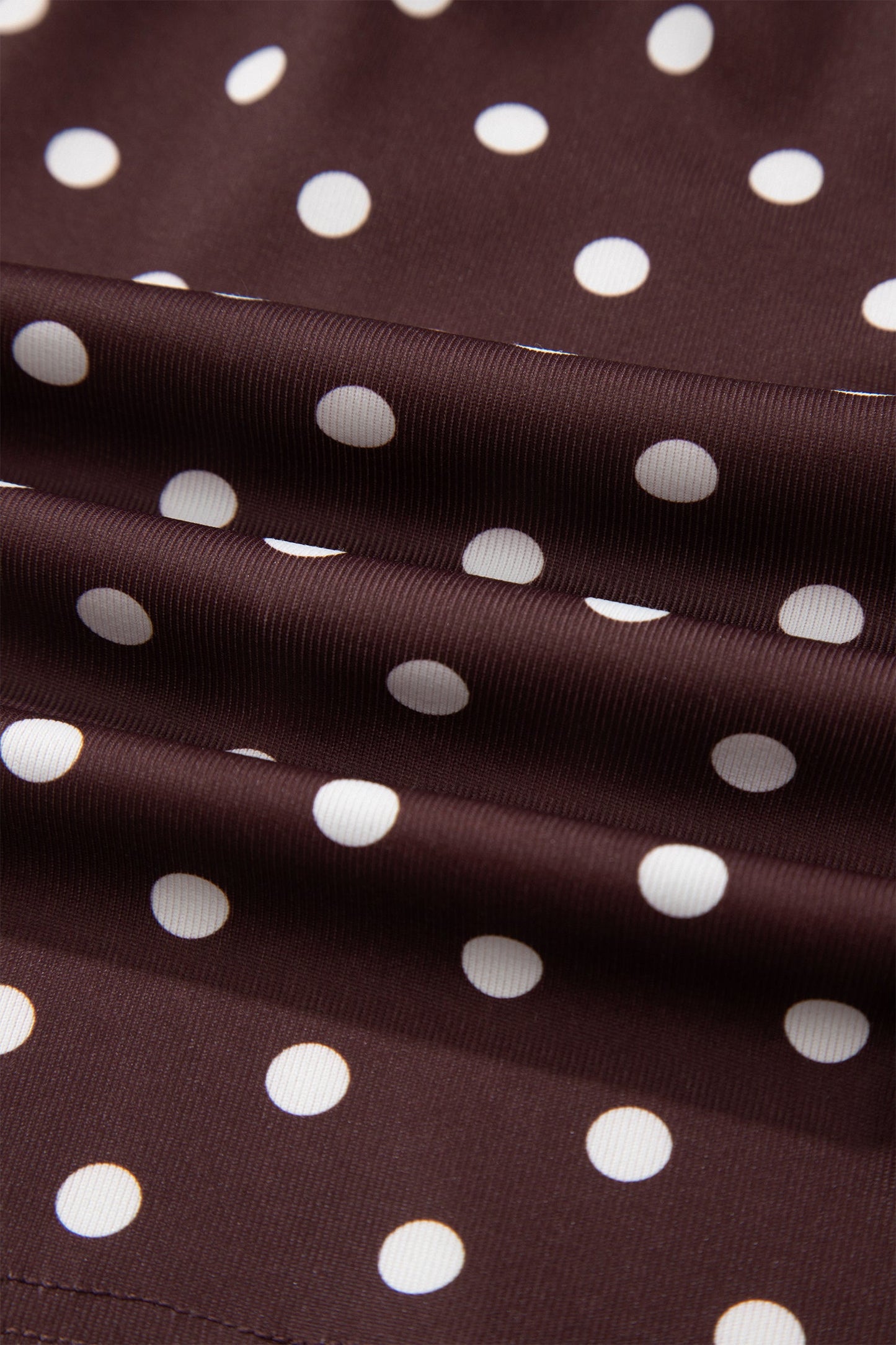 Polka Dot Halter Tank & Elastic Shorts Set
