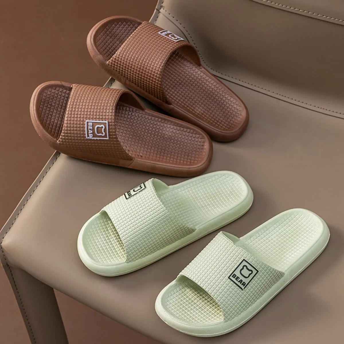 Open Toe Flats Slippers