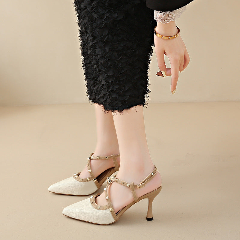 Point Toe Stiletto Pumps