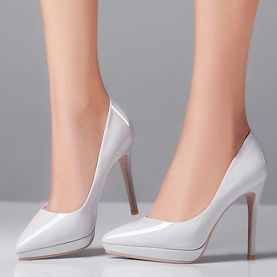 Stiletto pointed high heels See size chart under “more details”