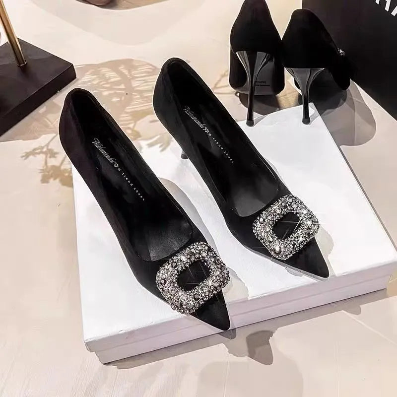 Point Toe Stiletto Pumps