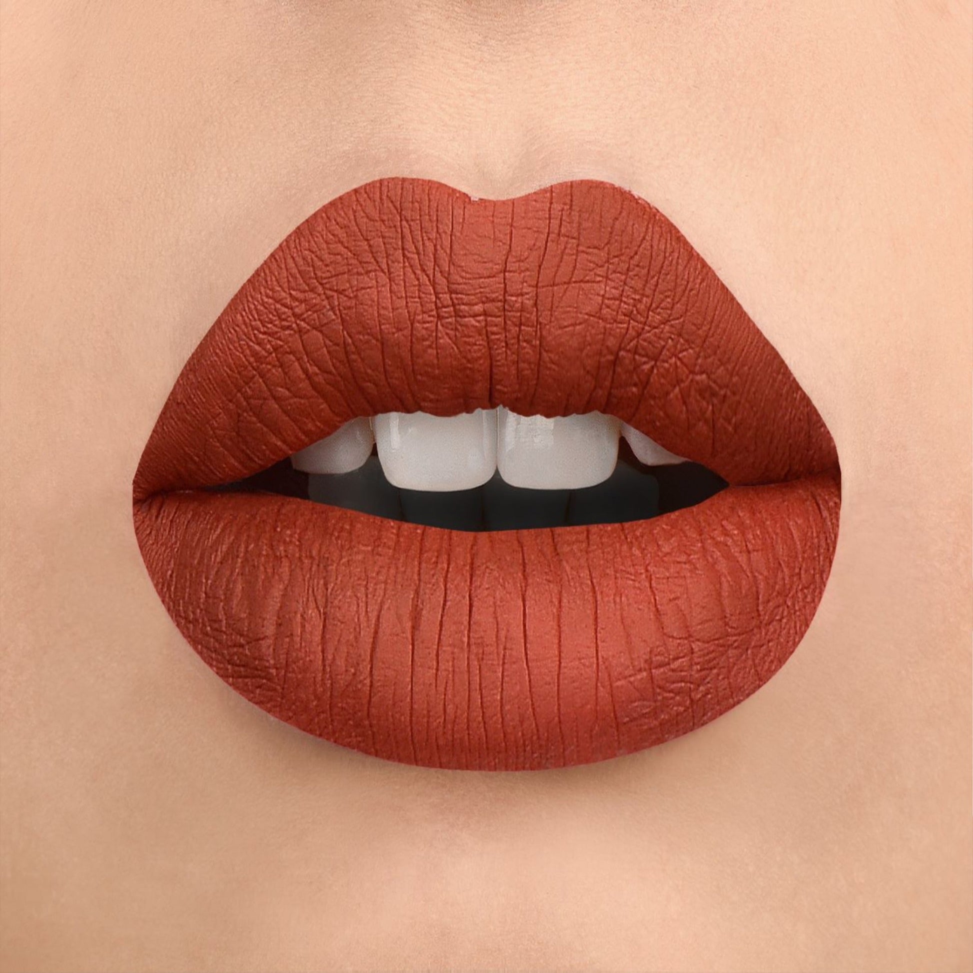 LIP PENCIL-LUXURIOUS TEXTURE, RETRACTABLE, MATTE (9 SHADES) Ginger-Deep orange with warm yellow undertone