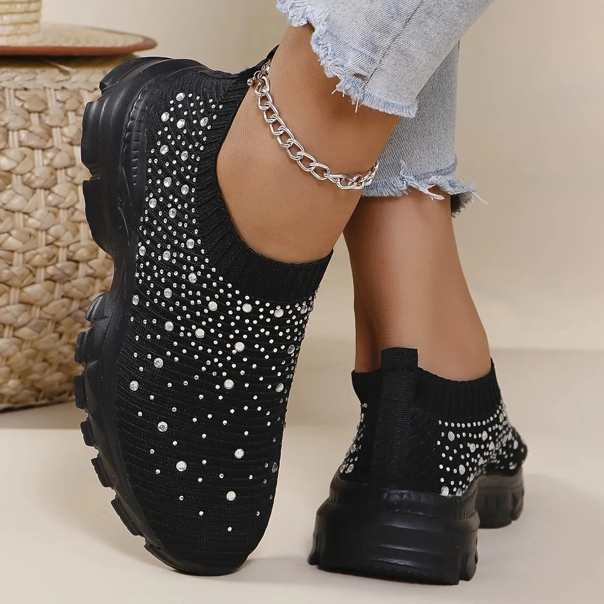 Round Toe Flats Sneakers