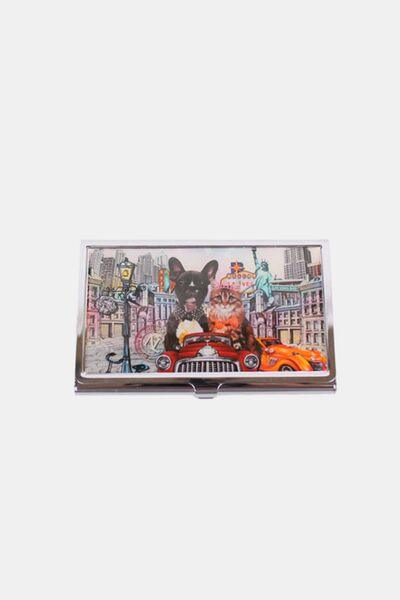 Nicole Lee USA Printed Business Card Case City Drive One Size