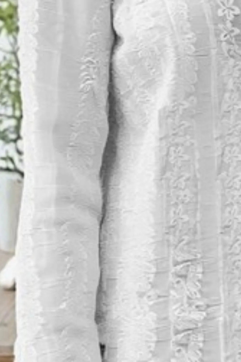 ADORA Embroidered Long Sleeve Button Down Shirt