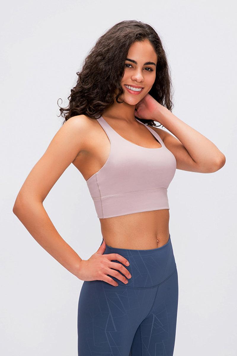 Millennia Double X Sports Bra - Basic Colors Pink
