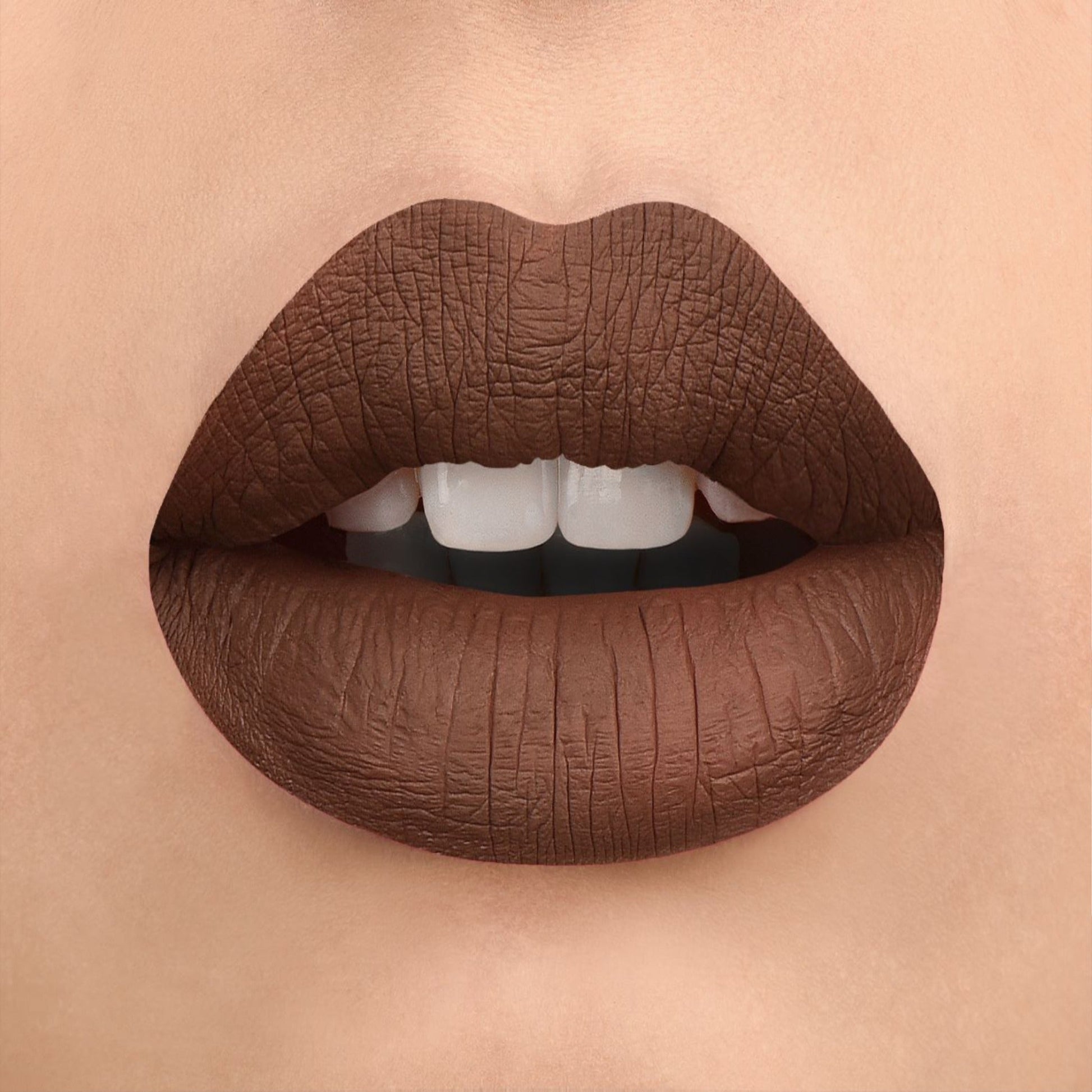 LIP PENCIL-LUXURIOUS TEXTURE, RETRACTABLE, MATTE (9 SHADES) Chocolate-Deep brown with warm golden undertone