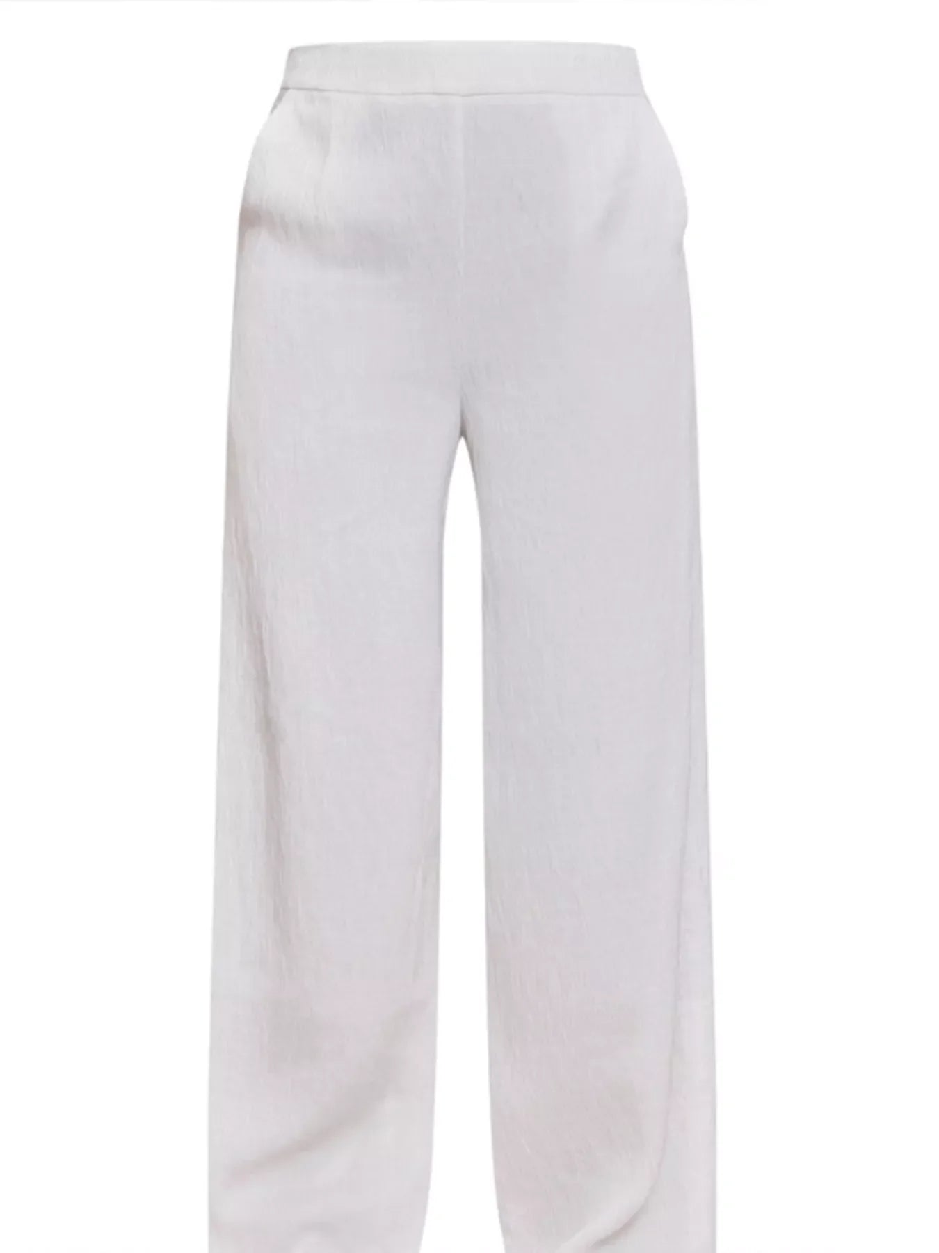 Full Size Asymmetrical Hem Tube Top and Pants Set Plus Size