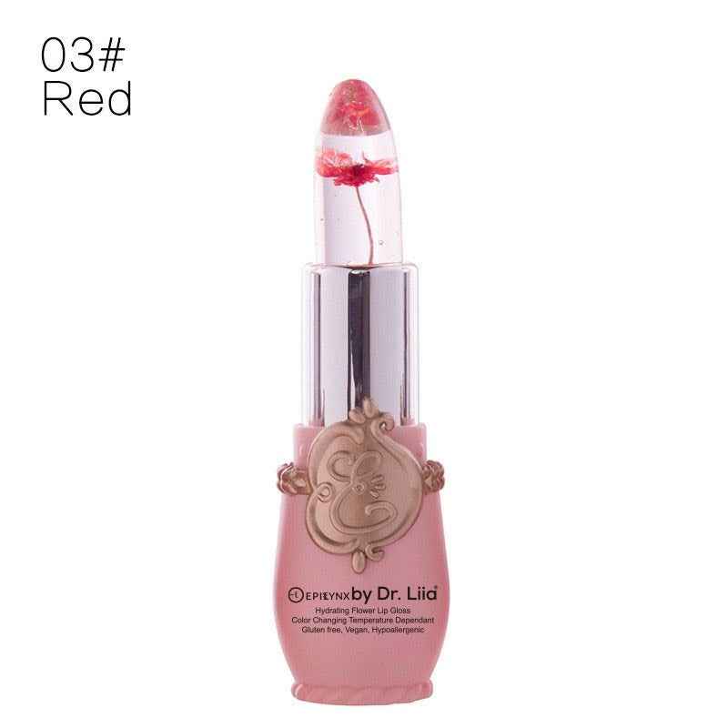 Lip Gloss - Hydrating Lip Butter, Lip Balm red flower #3