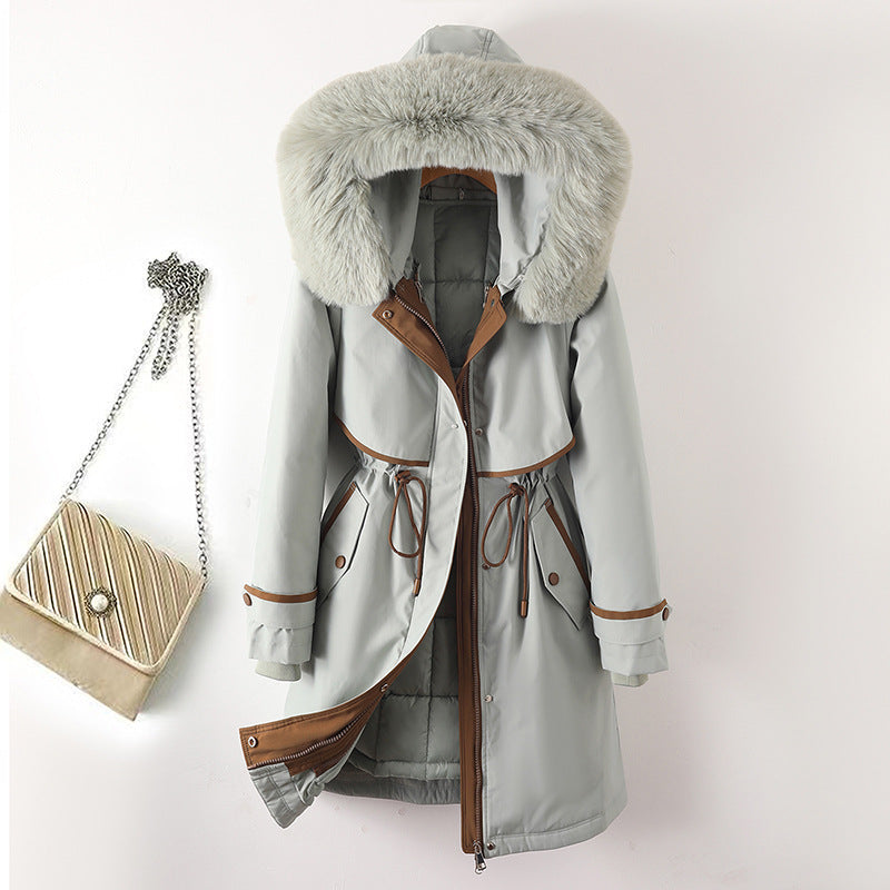 Mid-length Cotton Clothing Winter Cotton-padded Coat Down Cotton-padded Jacket For Women