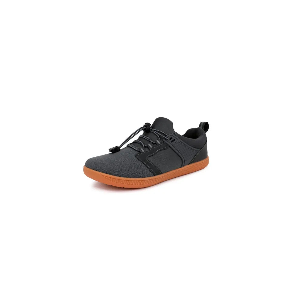 Round Toe Flats Sneakers Gray
