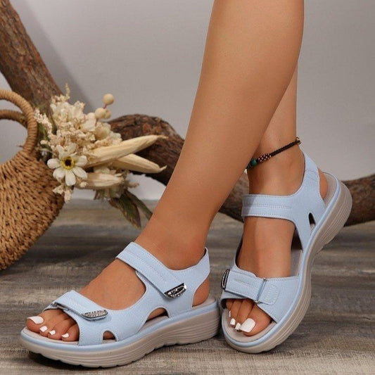 Women's Velcro Open Toe Sandals