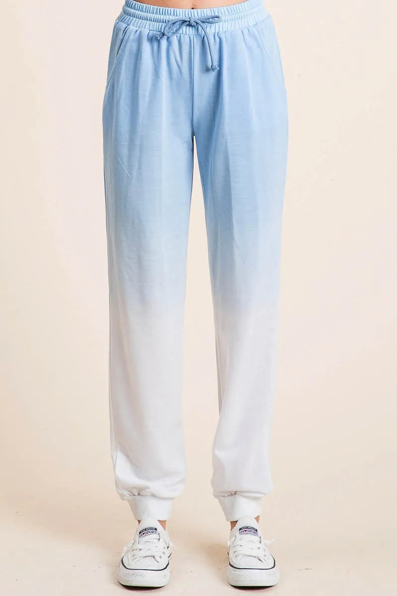 BiBi Deep Dye Knit Pants DENIM