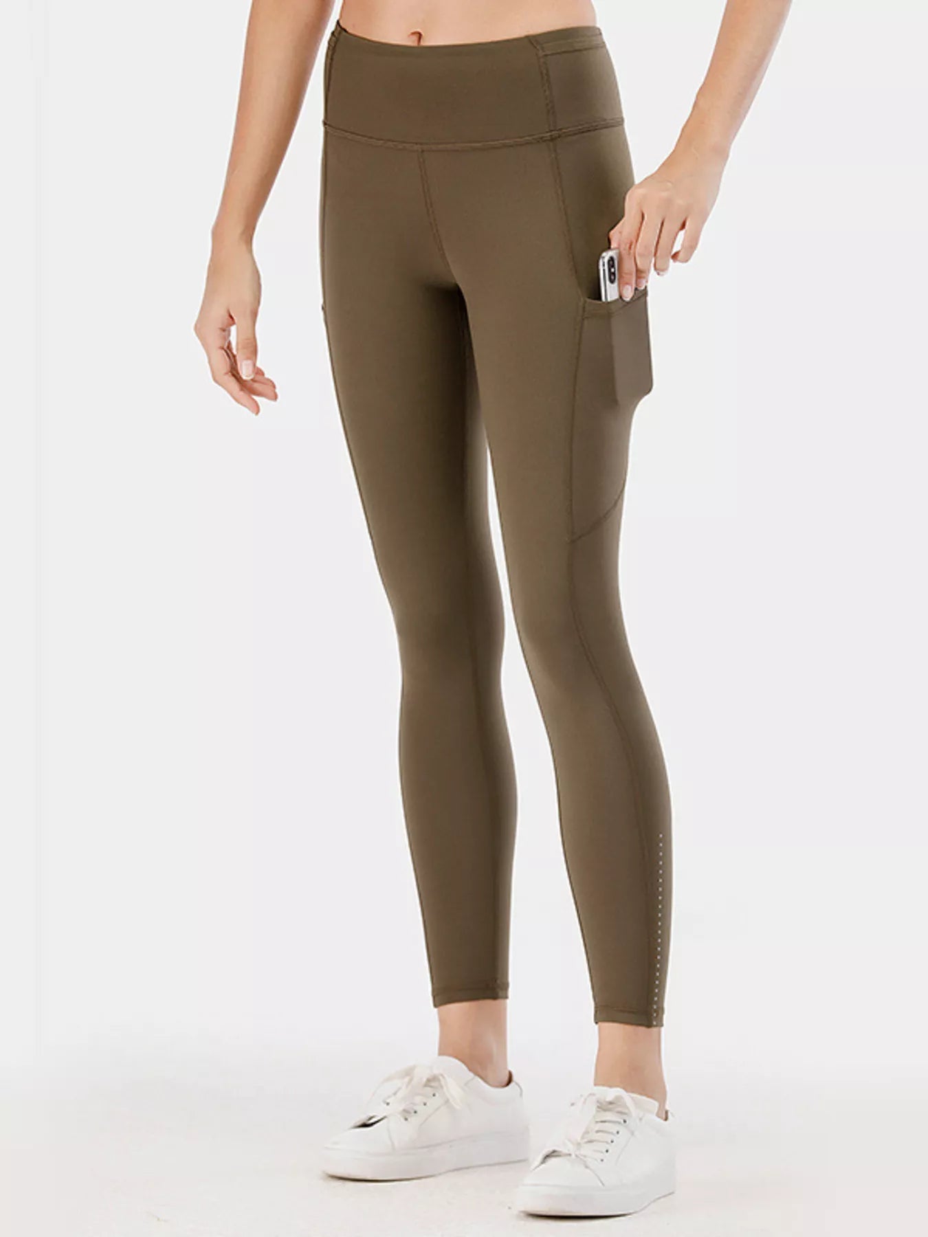 High-Waisted Active Leggings with Pockets