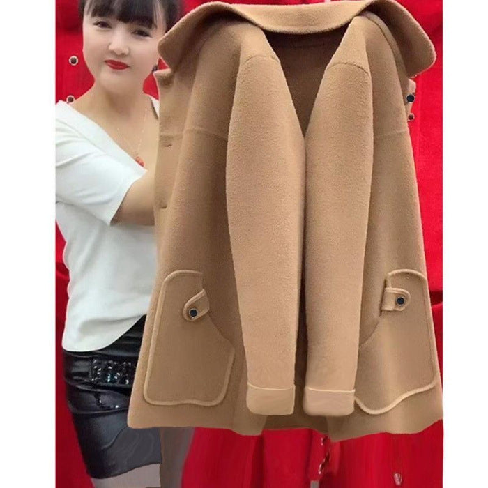 Woolen Coat Outerwear Women