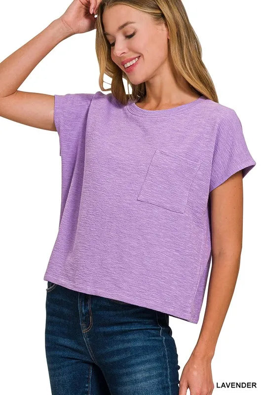 Zenana Round Neck Short Sleeve T-Shirt