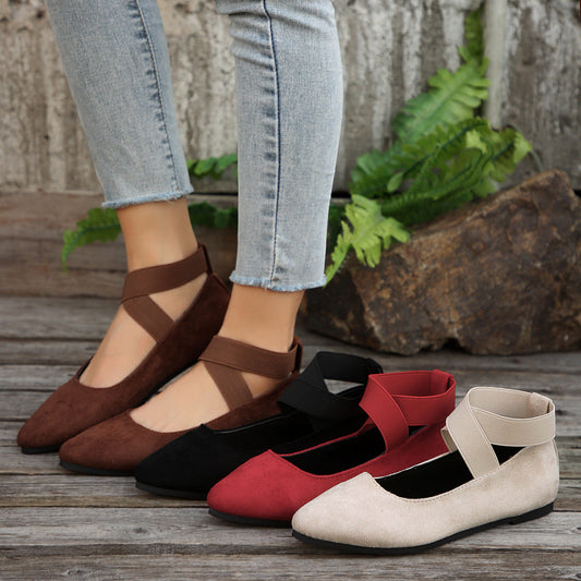 Women's Plus Size Casual Loafers - Comfortable Slip-On Dress Shoes