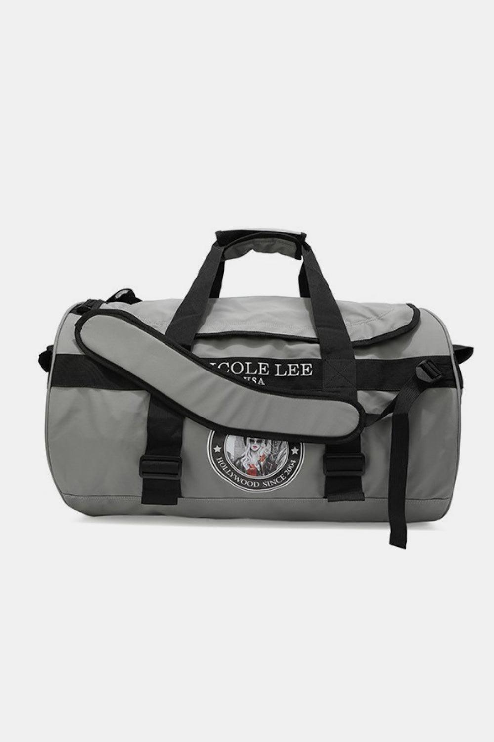Nicole Lee USA Large Duffel Bag Grey One Size