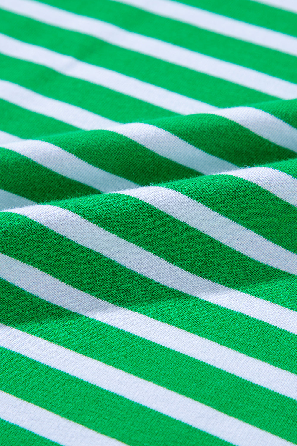 Stripe Cap Sleeve Tee and Shorts Set