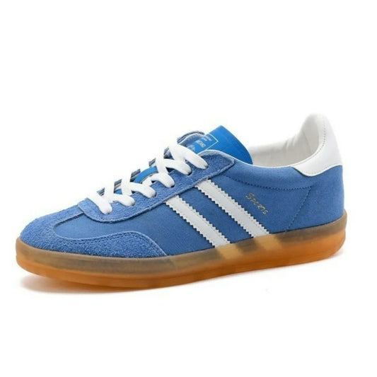 Round Toe Flats Sneakers Blue